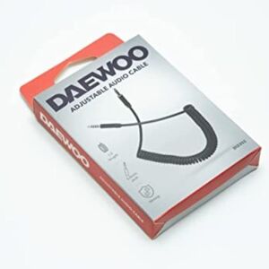 Daewoo rugalmas audio kábel, 2 x 3.5 mm csatlakozóval, DI2355