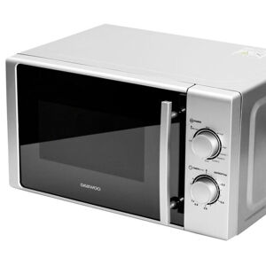 Daewoo DM-2013MSG mikrohullámú sütő, grill, 700 W, 20 l, ezüst
