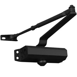 Hidraulikus ajtóbehúzó, karos ajtócsillapító, megfordítható, 35-60 kg, 600-1000 mm, fekete