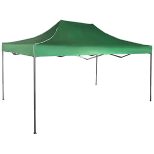 Elite Garden® prémium erősített összecsukható kerti pavilon, sörsátor, 3x4,5m - zöld
