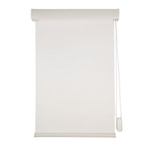 Elite Home® ablakra szerelhető sötétítő és árnyékoló roló, fém házban, fehér, 90x120cm