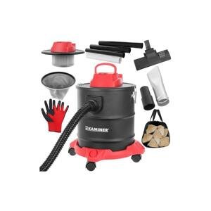 Hőálló hamuporszívó, dupla szűrőrendszerrel, 20 literes tartállyal, 1600W teljesítménnyel + ajándék kiegészítőkkel