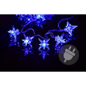 NEXOS Csillagos lánc 4 m 40 LED kék