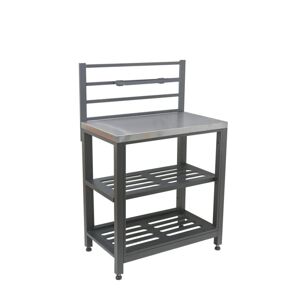 Cattara Asztal TORINO 4 kültéri konyhához 80 x 47 x 123 cm