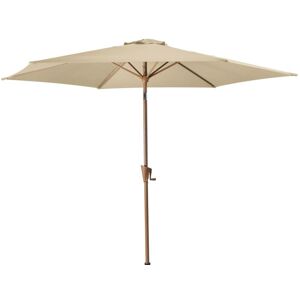 ROJAPLAST Napernyő dönthető WOOD 3 m bézs
