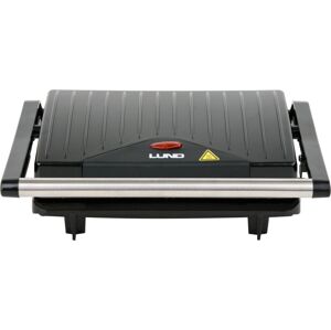 COMPASS Grillsütő 275 x 220 x 90 mm Panini 750 W fekete
