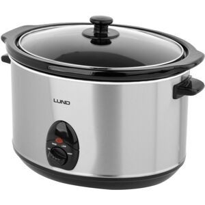 COMPASS Lassú tűzhely 5,6 L 320 W rozsdamentes acél