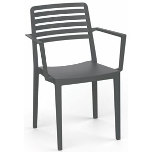 Karosszék ROW ARMCHAIR fekete