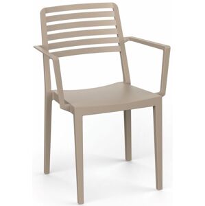 Karosszék ROW ARMCHAIR  taupe