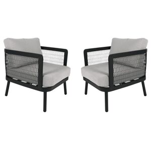 ROJAPLAST Aluminium szék szett EDINBURGH DUO 2 db