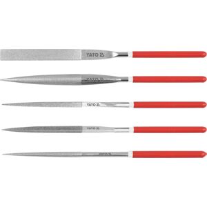 YATO Gyémánt tűreszelő készlet 5 x 180 mm 5 db