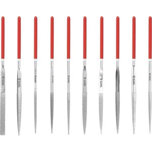 YATO Gyémánt tűreszelő készlet 3 x 140 mm 10 db 50 mm