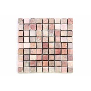 Mozaik burkolat DIVERO® 1m2 - márvány, piros