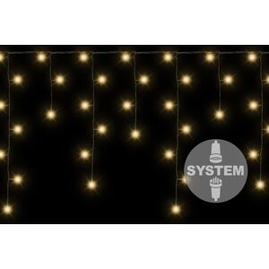 NEXOS diLED Fényeső 80 LED meleg fehér adapter nélkül