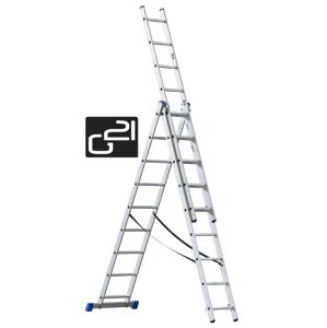 G21 Alumínium létra 3 db-os 5,9 méter 3x9 fok