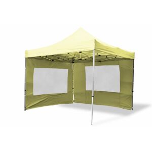 GARTHEN Kerti pavilon PROFI 3 x 3 m champagne + 4 oldalfal