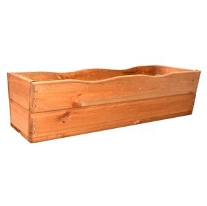 ROJAPLAST Kerti virágláda 64 cm barna