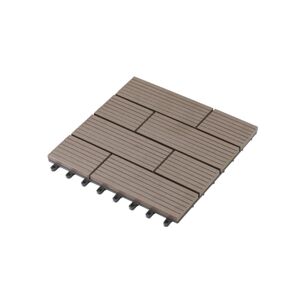 G21 SAMOA WPC burkolócsempe - indiai teak 2,3x30x30 cm