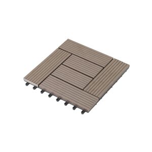 G21 Palmyra WPC burkolócsempe indiai teak 2,3x30x30 cm