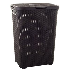 CURVER Szennyestartó kosár STYLE RATTAN 60L barna