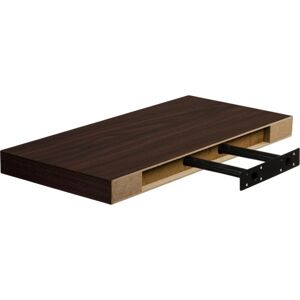 STILISTA Fali polc Volato 90 cm sötét fa