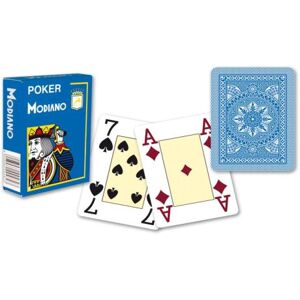 Modiano 4 sarok 100% műanyag kártyák - Világoskék