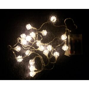 NEXOS Csillagos lánc 20 LED Meleg fehér 1,7 m