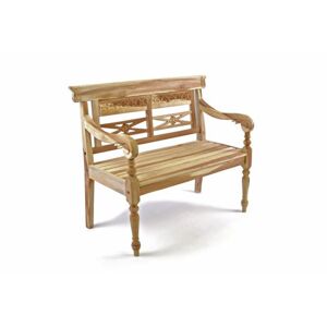 DIVERO® Kerti gyerekpad  2-személyes 80 cm tíkfa