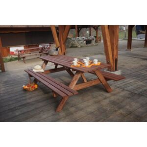 ROJAPLAST Kerti bútor készlet PIKNIK 220 cm
