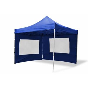 GARTHEN Kerti pavilon PROFI 3 x 3 m kék + 2 oldalfal