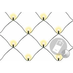 NEXOS LED fényháló 2 x 2 m 160 dióda meleg fehér