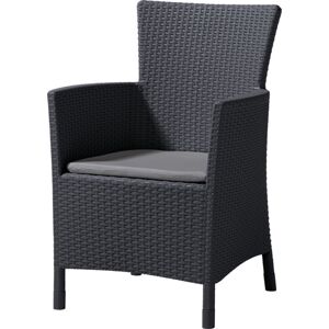 Allibert Kerti fotel polyrattan MONTANA Grafit