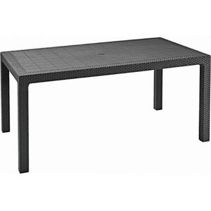 Allibert Kerti polyrattan asztal MELODY Antracit