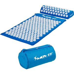 MOVIT Akupresszúrás matrac párnával 75 x 44 cm világoskék