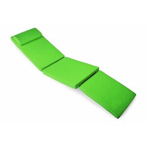 Párna nyugágyhoz DIVERO 180 cm - világos zöld