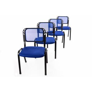 GARTHEN Konferencia szék  4 db  kék
