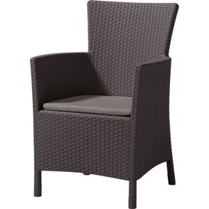 Allibert Kerti fotel polyrattan MONTANA Barna