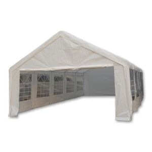GARTHEN Kerti pavilon 5 x 10 m fehér