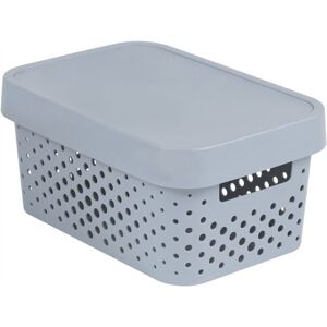 CURVER Tároló doboz INFINITY DOTS 4,5 L szürke