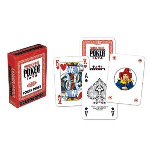 Póker kártyák WSOP regular index piros