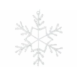NEXOS Hópehely 36 LED Meleg fehér 30 cm