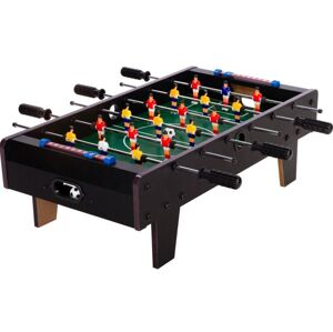 GamesPlanet® Csocsóasztal mini CHELSEA Fekete 70 x 37 cm