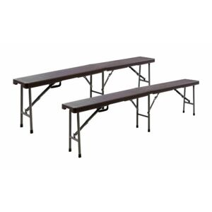 Kerti pad 2 db rattan - barna