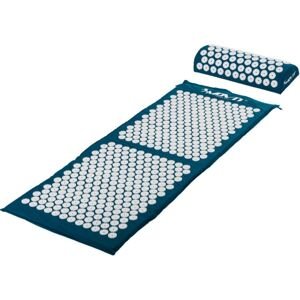 MOVIT akupresszúrás matrac 130 x 50 cm, párnával - türkisz