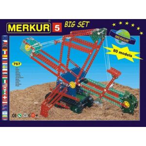 Teddies Építőkészlet  MERKUR 5 80 modell 767 db