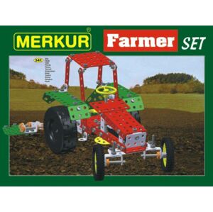 Teddies Építőkészlet  MERKUR Farmer Set 20 modell 314 db
