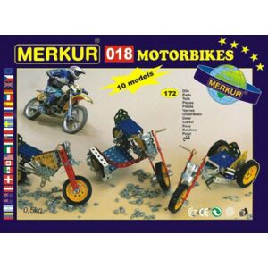 Teddies Építőkészlet  MERKUR 018 motorkerékpárok 10 modell