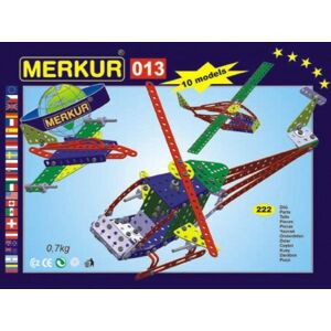 Teddies Építőkészlet MERKUR 013 helikopter 10 modell 222 db