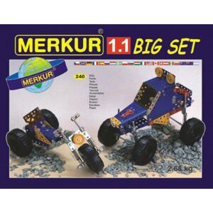 Teddies Építőkészlet MERKUR 1.1 10 modell 240 db