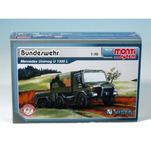 Építőkészlet Monti 30 Bundeswehr Mercedes Unimog 1:48